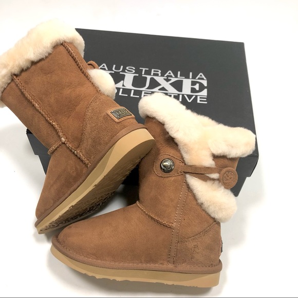 NEW/box🤩 Australia luxe collective shearling boots 🎁🎁🎁 - Picture 9 of 13